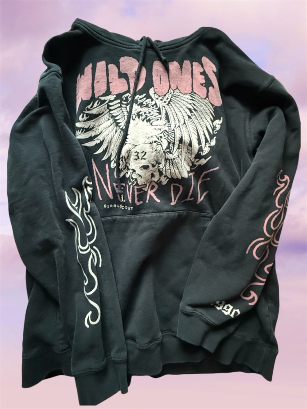 Limited Edition Girrlscout Wild Ones Never Die Hoodie
